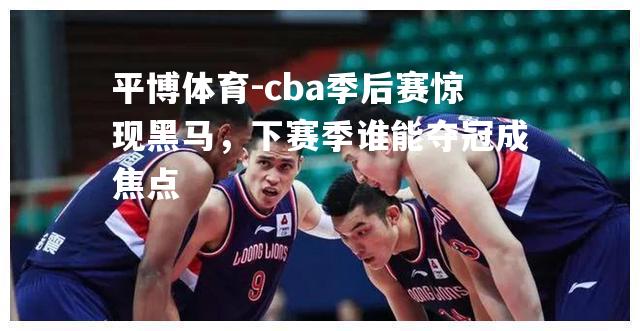 cba季后赛惊现黑马，下赛季谁能夺冠成焦点