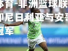 非洲篮球联赛决战在即尼日利亚与安哥玩命争夺冠军